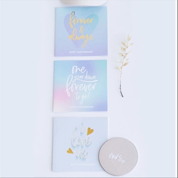 3/$15 Romantic Anniversary Card Set - Picture 1 of 4